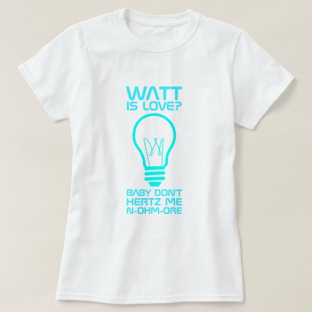 Watt ist Liebe T-Shirt (Design vorne)
