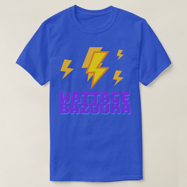 Wattage Bazooka Cycling T-Shirt (Design vorne)