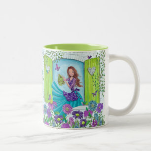 Watting Blume Garden Girl   NIEDLICHE TASSE