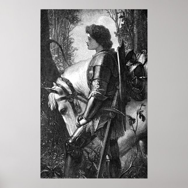 Watts - Sir Galahad Poster (Vorne)