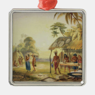 Watu Ticaba, ein Wapisiana Dorf, 'von den Silbernes Ornament