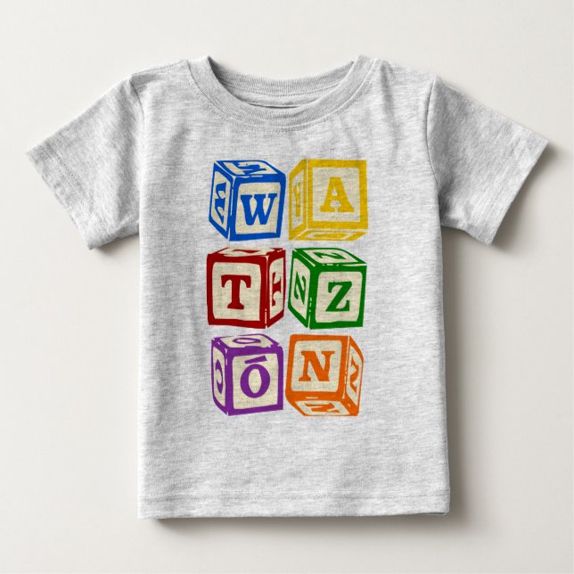 Watzónkids Baby T-shirt (Vorderseite)