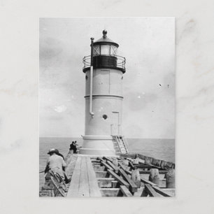 Waukegan Harbour Lighthouse Postkarte