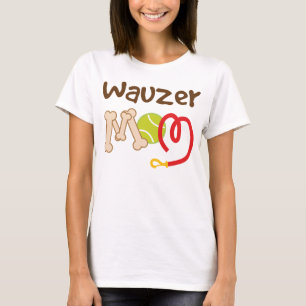 Wauzer Hundezucht-Mama-Geschenk T-Shirt
