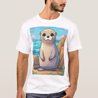 Wave Dancer - Spielerisches Siegel in Aktion T-Shirt