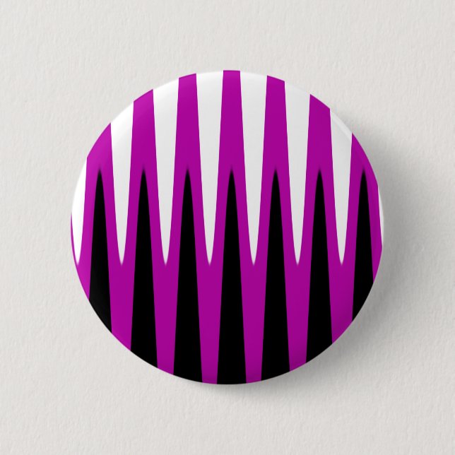 Wave Design Pink Button (Vorderseite)
