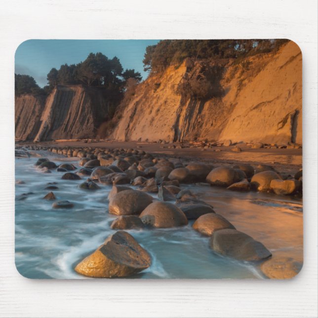 Wave entlang des Strandes, Kalifornien Mousepad (Vorne)