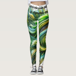 Wave-like Legging Leggings