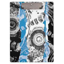 Wave Mechanism – Custom Clipboard (Bright White) Klemmbrett