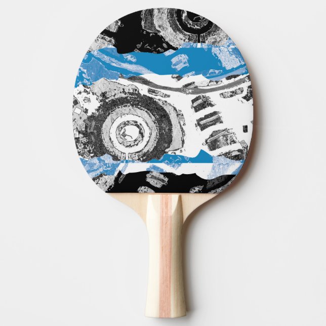 Wave Mechanism – Custom Ping Pong Paddle Regul. Tischtennis Schläger (Vorderseite)