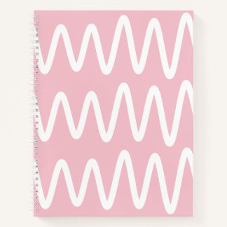 Wave No. 3 - Notebook (Ballet Pink) Notizbuch