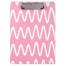Wave No. 6 - Clipboard (Flamingo Pink)