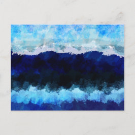 Wave Postcard Postkarte