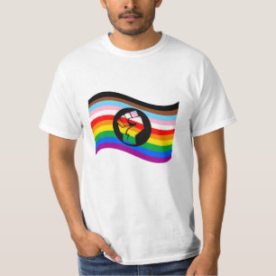 Wave QPOC-Pride-Flag T-Shirt