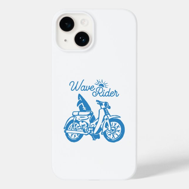 Wave Rider Case-Mate iPhone 14 Hülle (Rückseite)