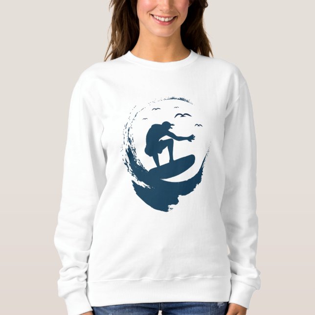Wave Rider Sweatshirt (Vorderseite)