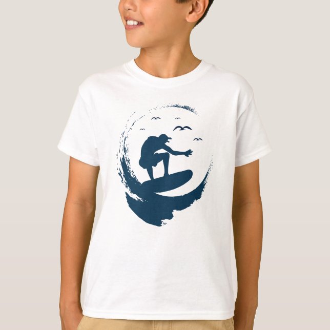 Wave Rider T-Shirt (Vorderseite)