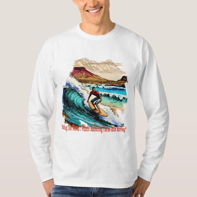 Wave Riding T-Shirt (Vorderseite)