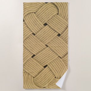 Wave Rope Ocean Plait KNBOOT Deck Strandtuch