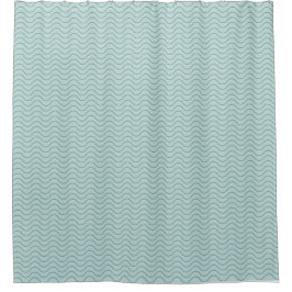 Wave Shower Vorhang - Leaf