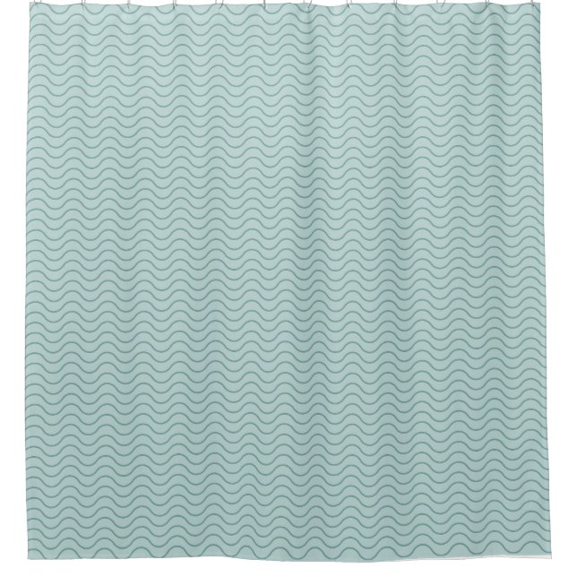 Wave Shower Vorhang - Leaf (Vorderseite)