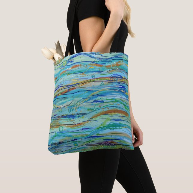 Wave Tote Bag Tasche (Von Nahem)