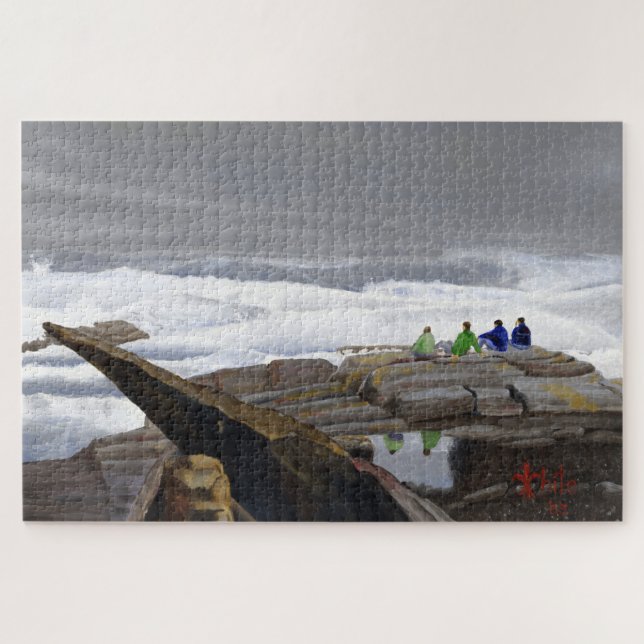 Wave Watchers 1014-Teile-Puzzle (Horizontal)