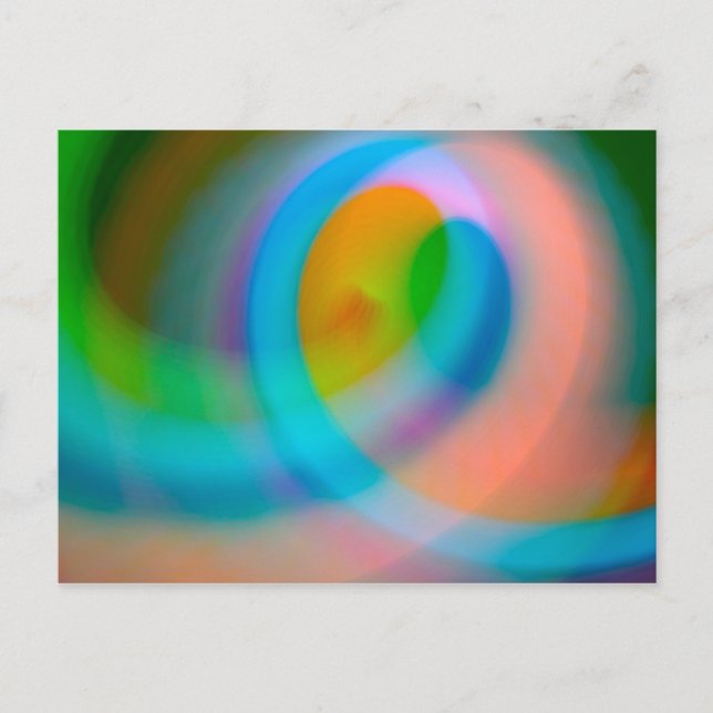 Waveform Postkarte (Vorderseite)