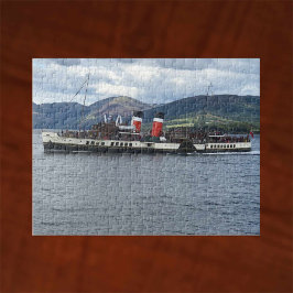Waverley Paddle Steamer vor Schottland