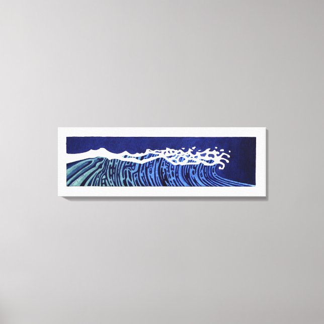 WAVES #1 LEINWANDDRUCK (Vorderseite)
