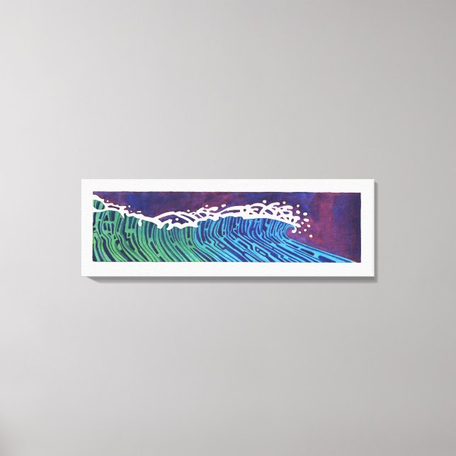 WAVES #3 LEINWANDDRUCK (Vorderseite)
