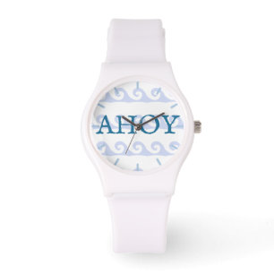 Waves Ahoy Custom Armbanduhr
