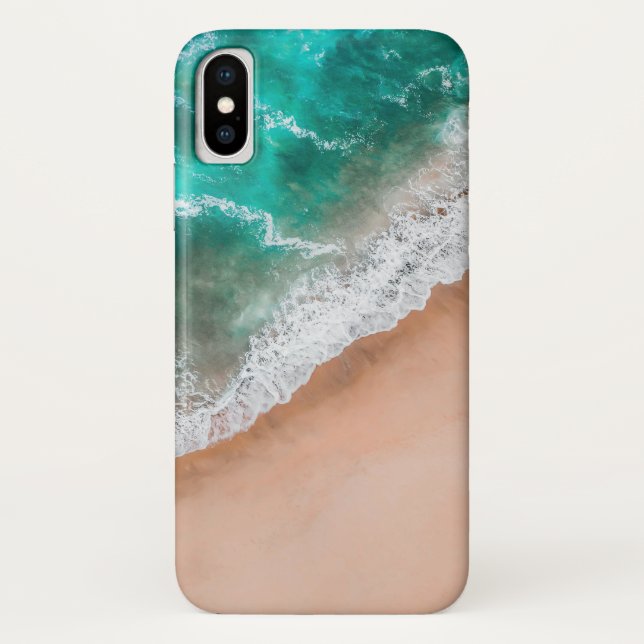 Waves am Sandy Beach Case-Mate iPhone Hülle (Rückseite)