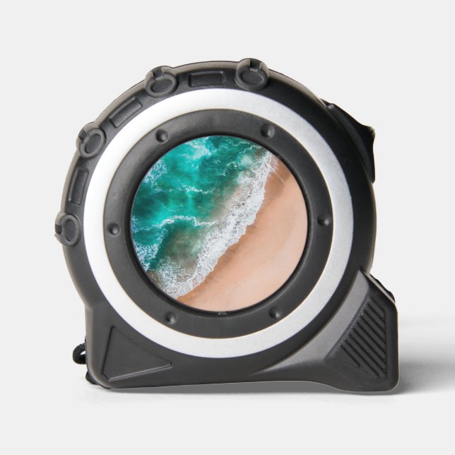 Waves am Sandy Beach Maßband (Vorderseite)