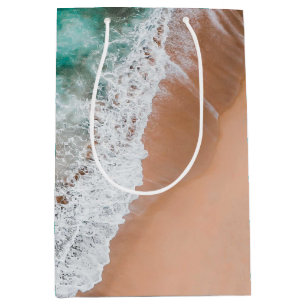 Waves am Sandy Beach Mittlere Geschenktüte