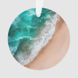 Waves am Sandy Beach Ornament