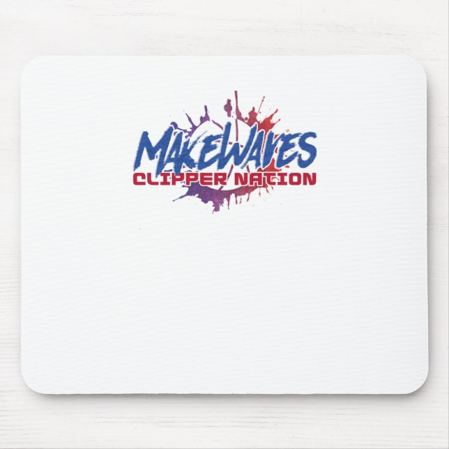 Waves Basketball Mousepad (Vorne)