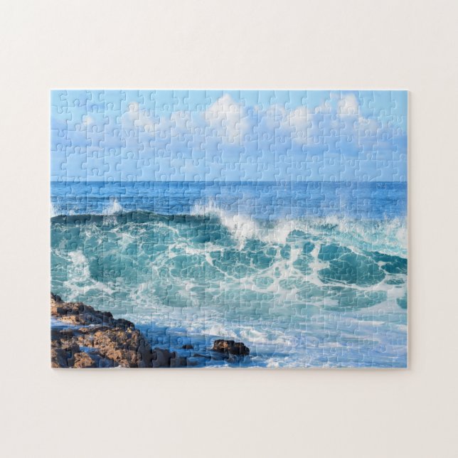 Waves Crashing in Hawaii - 11 x 14 Zoll (Horizontal)