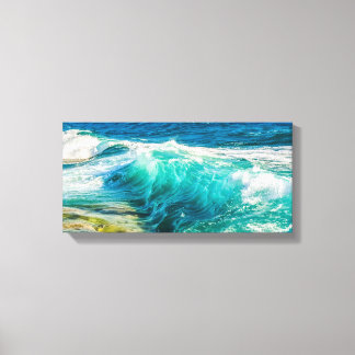 Waves Crashing Leinwand Art