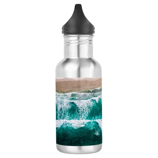 Waves Edelstahlflasche (Links)