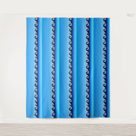 Waves Extra Large Tapestry 88" x 104" Wandteppich
