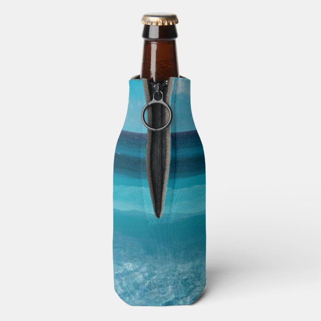 Waves Flasche Cooler Flaschenkühler (Flasche Rückseite)