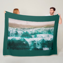 Waves Fleecedecke