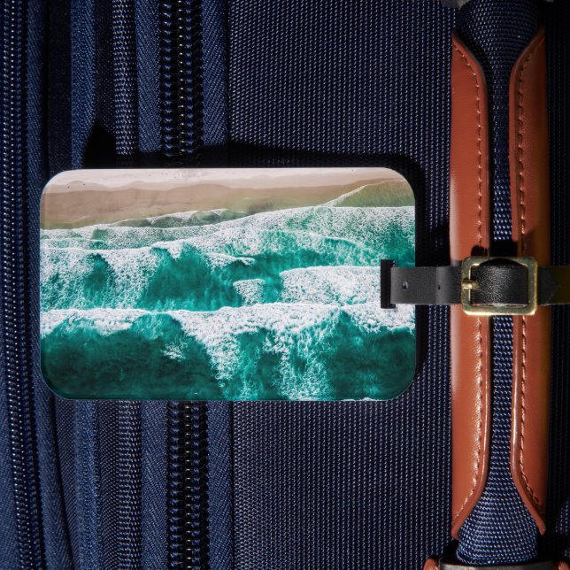 Waves Gepäckanhänger (Vorderseite Insitu 4)