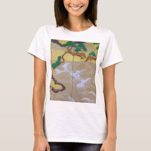 Waves in Matsushima (rechts), Tawaraya Sotatsu T-Shirt
