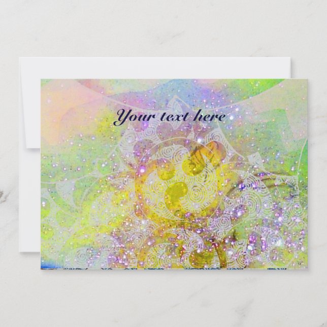 WAVES , leuchtend lila-grün-blau-pinkfarbenes gold (Vorderseite)