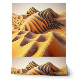 Waves of Gold Tapete