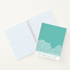 Waves Personalisiert Notizbuch