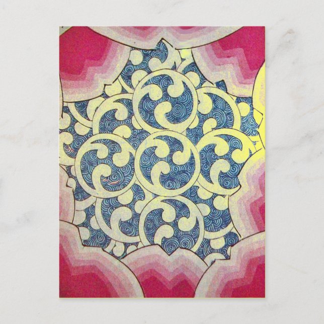 WAVES POSTKARTE (Vorderseite)