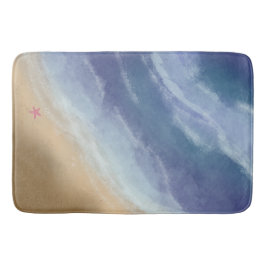 Waves rolling in badematte